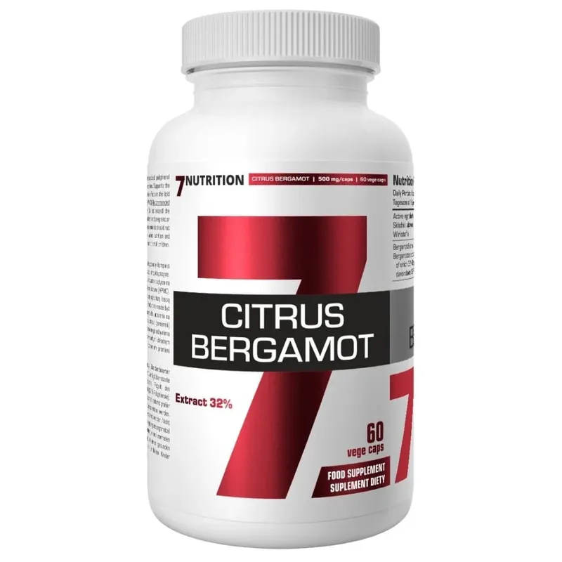 7Nutrition Citrus Bergamot 500 mg - 60 Capsules Reduced Price