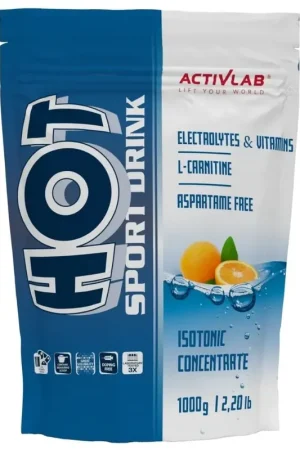 Activlab Hot Sport Drink, Orange - 1000 g Buy Today