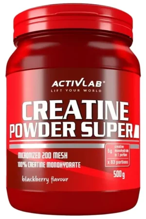 While Supplies Last Activlab Creatine Powder Super 5000 mg, Black Currant - 500 g