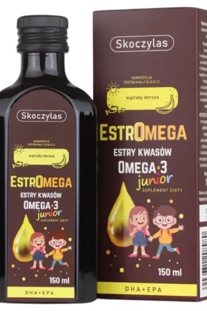 Get Yours Skoczylas Estromega, Omega 3 Fish Acids Junior, Banana - 150 ml