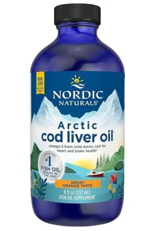 Nordic Naturals Arctic-D Cod Liver Oil, Orange - 237 ml Top Pick