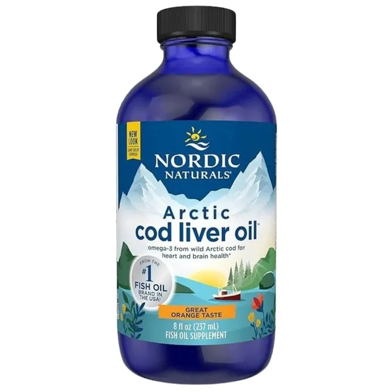 Nordic Naturals Arctic-D Cod Liver Oil, Orange - 237 ml Top Pick
