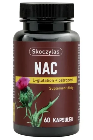Next Day Delivery Skoczylas NAC L-Glutathione, Thistle - 60 Capsules