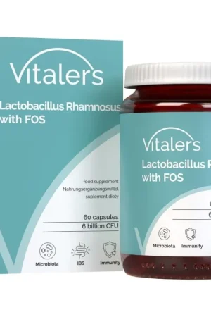 Vitaler‘s Lactobacillus Rhamnosus with FOS (Probiotic) - 60 Capsules Genuine
