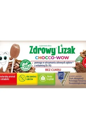 Authentic Starpharma Healthy Lollipop with Vitamin D3 and K2, Cocoa - 6 g