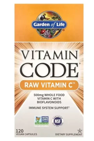 Best Price Garden of Life Vitamin Code RAW Vitamin C - 120 Capsules