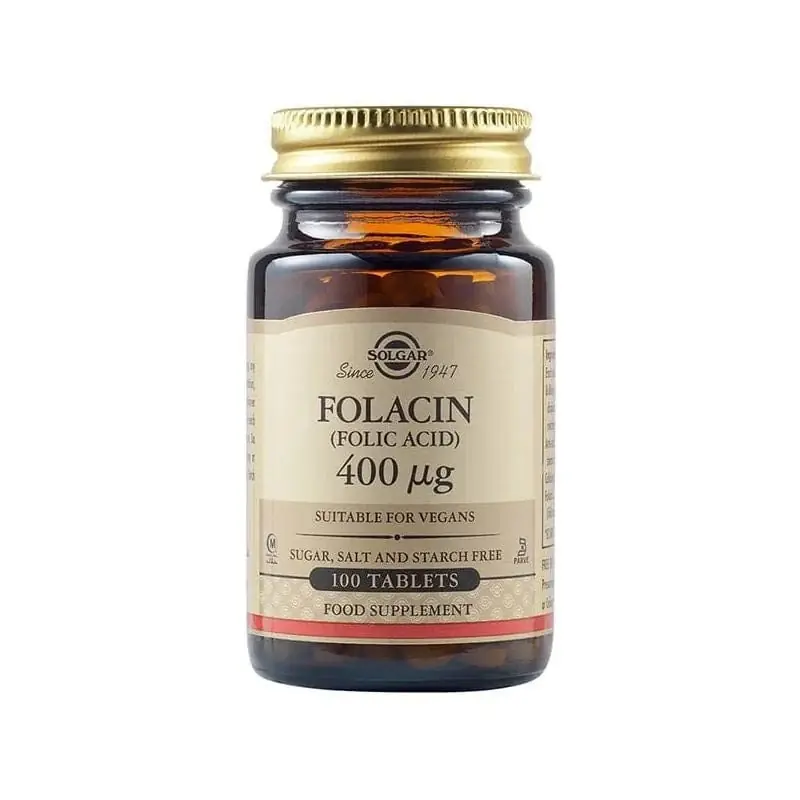 Exclusive Offer Solgar Folate 666 mcg DFE (400 mcg Folic Acid) - 100 Tablets