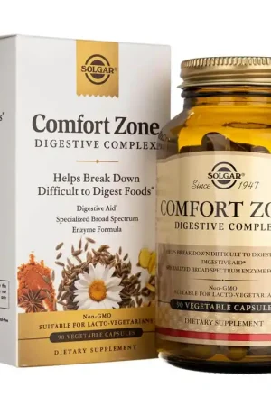 While Supplies Last Solgar Comfort Zone Digestive Complex - 90 Veg Capsules