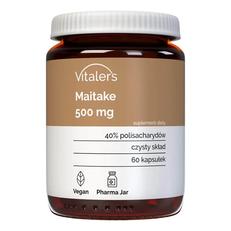 Vitaler‘s Maitake (Maitake leafworm) 500 mg - 60 Capsules Best Choice