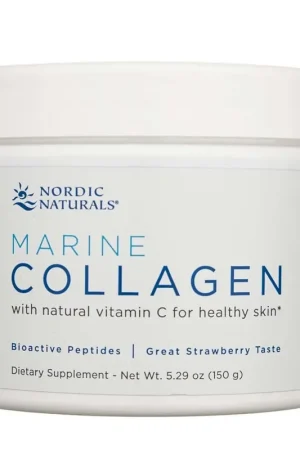 Professional Grade Nordic Naturals Marine Collagen with Vitamin C Strawberry - 150 g