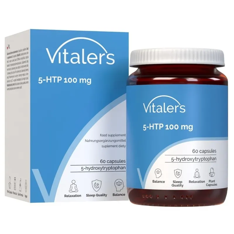 Buy Online Vitaler‘s 5-HTP 100 mg - 60 Capsules