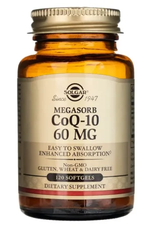 Budget Solgar Megasorb CoQ-10 60 mg - 120 Softgels