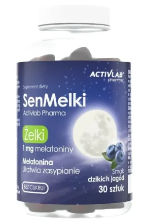 Activlab Pharma Melatonin Gummies, Wild Berries - 30 Gummies Limited Offer