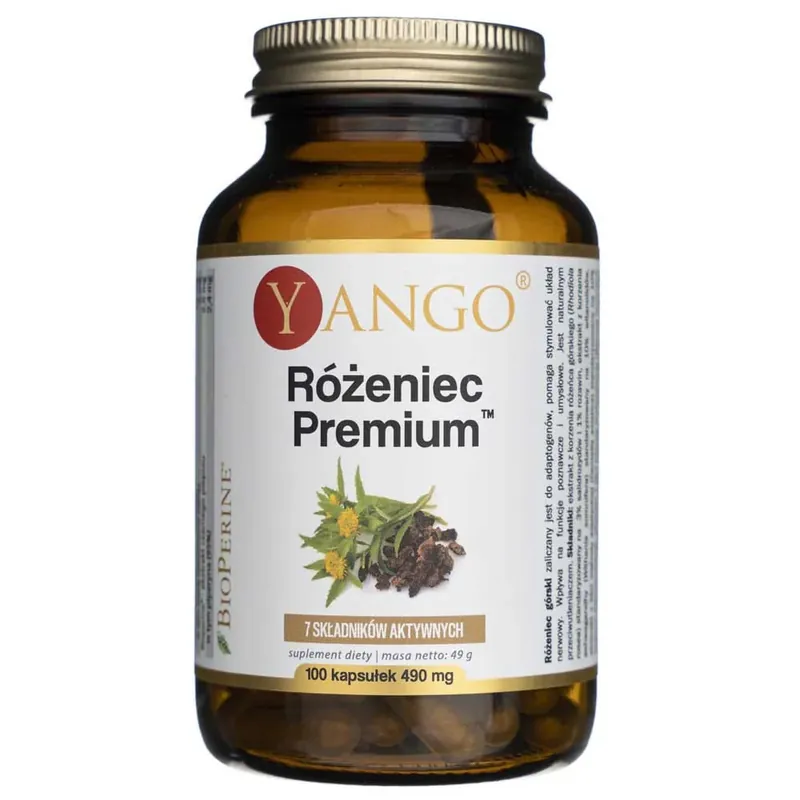 Yango Rhodiola Rosea - 90 Capsules In Demand