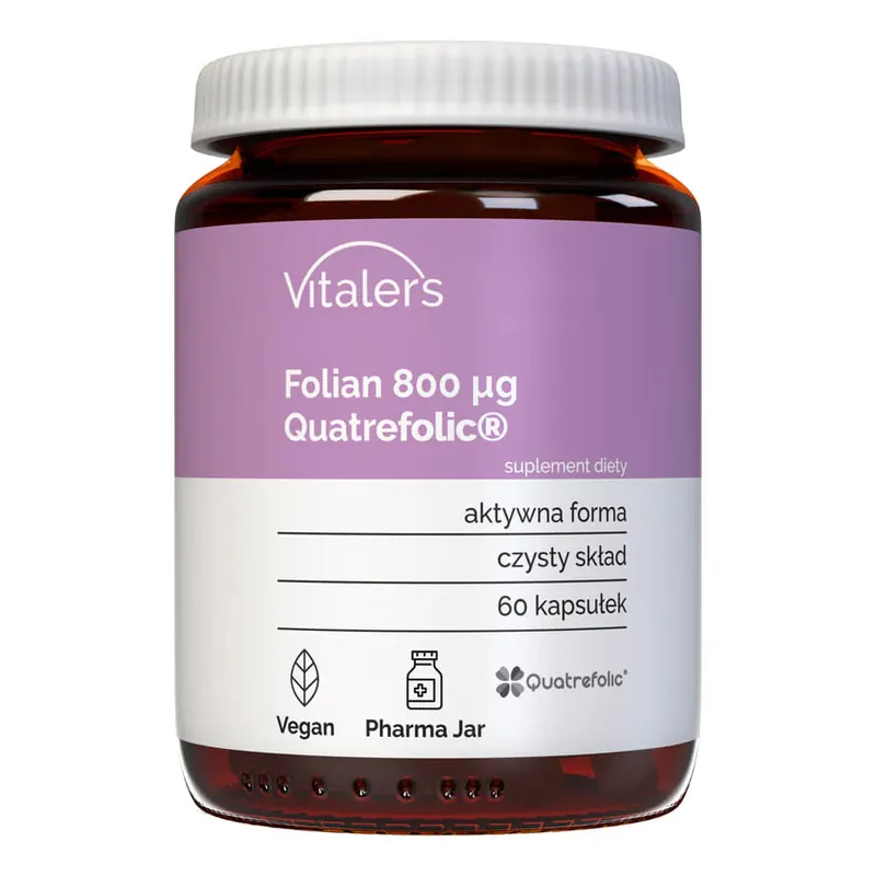Fan Favorite Vitaler‘s Folic Acid (Vitamin B9) 800 mcg - 60 Capsules