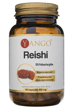 Yango Reishi 10% Polysaccharide Extract - 90 Capsules Exclusive Offer