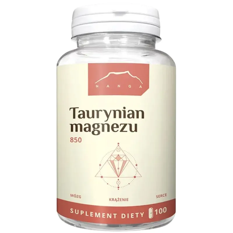 Hot Deal Nanga Magnesium Taurinate 850 mg - 100 Capsules