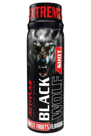 Activlab Black Wolf Pre-Workout Shot, Forest Fruits - 80 ml Time-Limited