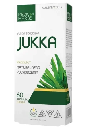Special Discount Medica Herbs Yucca 520 mg - 60 Capsules