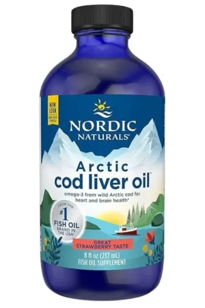 Low Price Nordic Naturals Arctic Cod Liver Oil, Strawberry - 237 ml