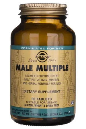 Buy Direct Solgar Male Multiple - 60 Tablets