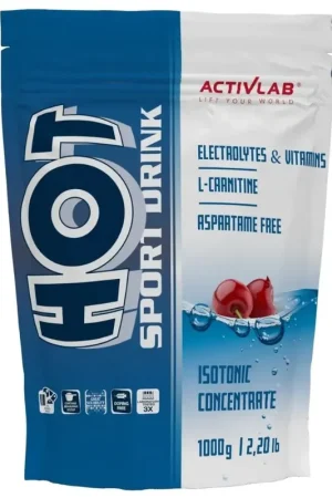 Activlab Hot Sport Drink, Cherry - 1000 g Hassle-Free Returns