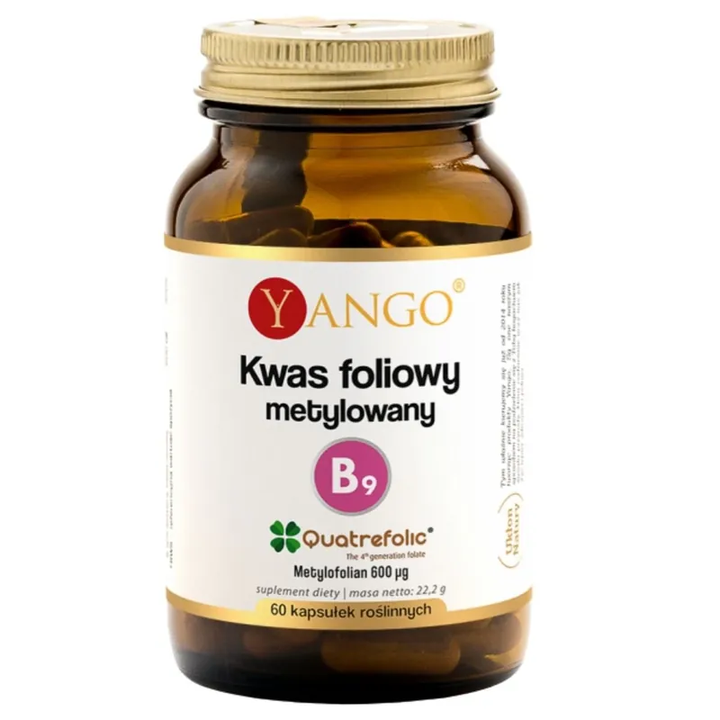 Best Price Yango Methylated Folic Acid – 60 Capsules
