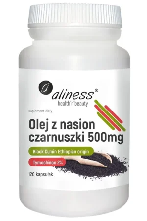 Aliness Black Cumin Seed Oil 500 mg - 120 Capsules Hot Picks