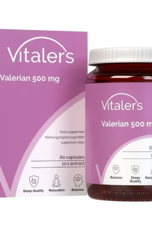 Markdown Vitaler‘s Valerian 500 mg - 60 Capsules