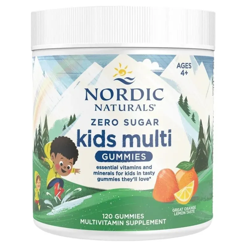 Weekend Sale Nordic Naturals Multivitamin in Jelly Babies, Orange-Lemon - 120 Pieces