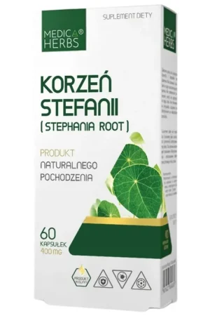 Trusted Brand Medica Herbs Stephania Root 400 mg - 60 Capsules