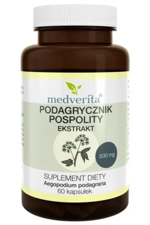 Authentic Medverita Ground Elder 500 mg - 120 Capsules