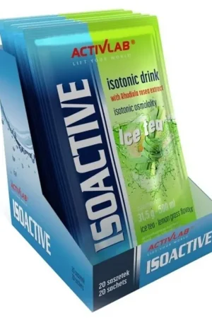 Top Rated Activlab Isoactive Isotonic with Rhodiola, Lemongrass Tea - 20 Sachets