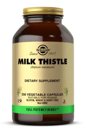 Deal Solgar FP Milk Thistle - 250 Veg Capsules