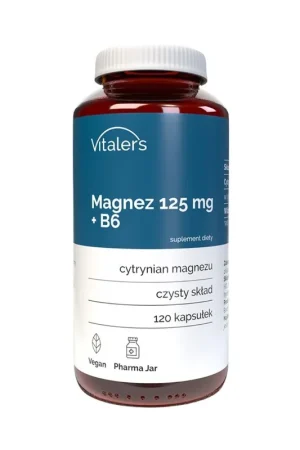 Markdown Vitaler‘s Magnesium 125 mg + Vitamin B6 6 mg - 120 Capsules