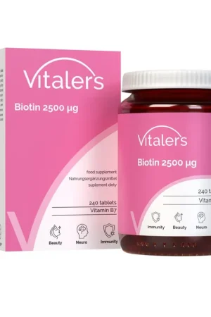 Instant Buy Vitaler‘s Biotin 2500 mcg - 240 Tablets