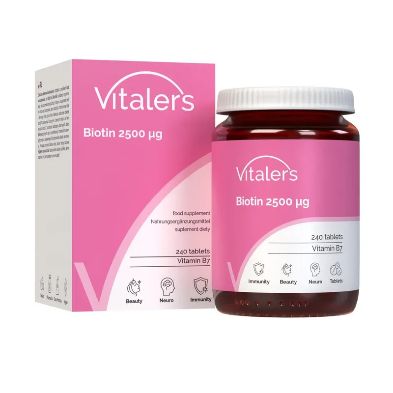 Instant Buy Vitaler‘s Biotin 2500 mcg - 240 Tablets