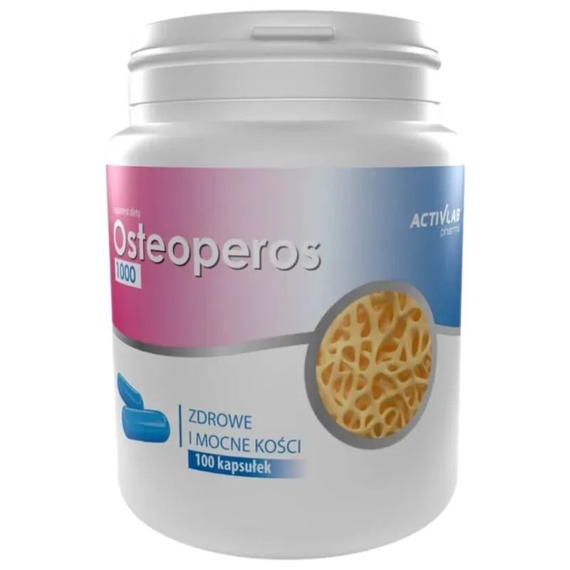 Activlab Pharma Osteoperos 1000 - 100 Capsules Last Chance