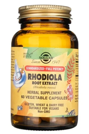 Factory Price Solgar Rhodiola 350 mg - 60 Capsules