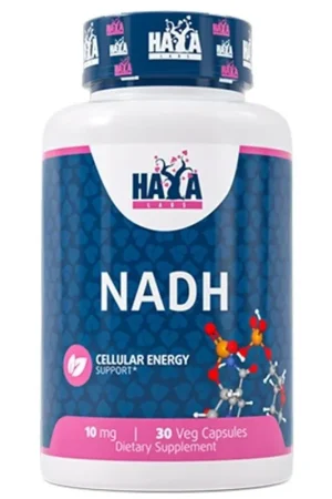 Genuine Haya Labs NADH 10 mg - 30 Capsules