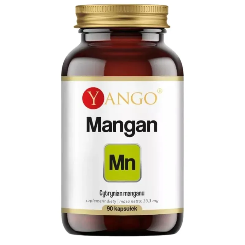 Yango Manganese 10 mg - 90 Capsules Brand New