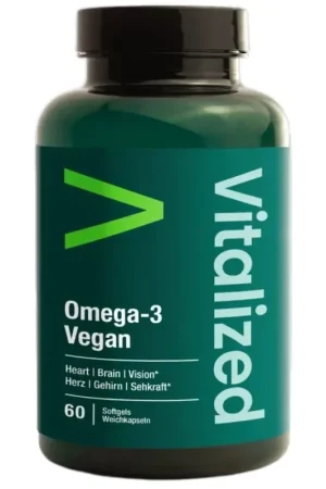 Vitalized Omega-3 Vegan 1500 mg - 60 Capsules One Day Deal