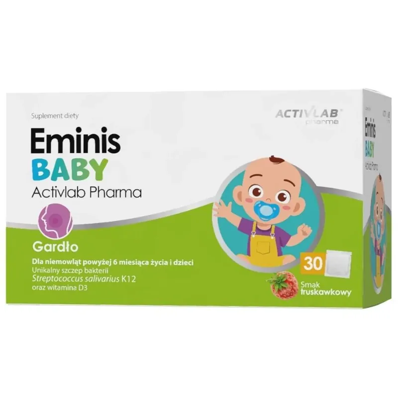 Activlab Pharma Eminis Baby, Strawberry - 30 Sachets Genuine