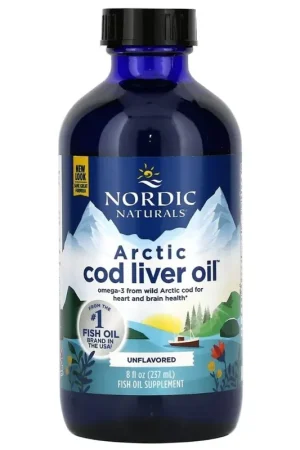 Crafted Nordic Naturals Arctic-D Cod Liver Oil - 237 ml