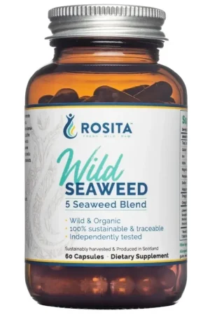 Rosita Wild Seaweed 5 Seaweed Blend - 60 Capsules Fresh Stock