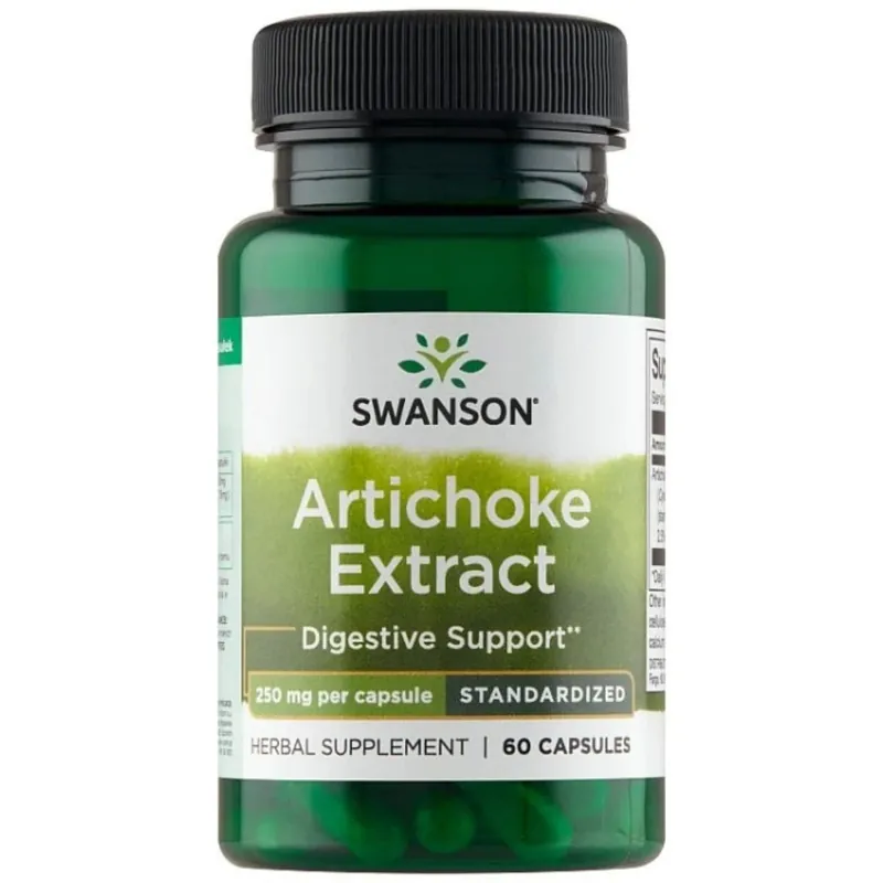 High Quality Swanson Artichoke 250 mg - 60 Capsules