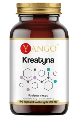 Yango Creatine Monohydrate - 100 Capsules Secure Checkout