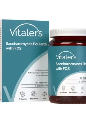 Vitaler‘s Saccharomyces Boulardii with FOS - 60 Capsules Buy Today