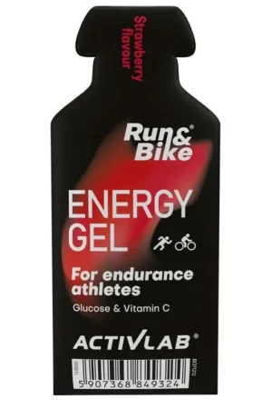 Top Rated Activlab Run&Bike Energy Gel, Strawberry - 40 g