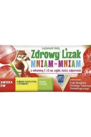 Free Returns Starpharma Healthy Lollipop with Vitamin C and D, Strawberry - 6 g